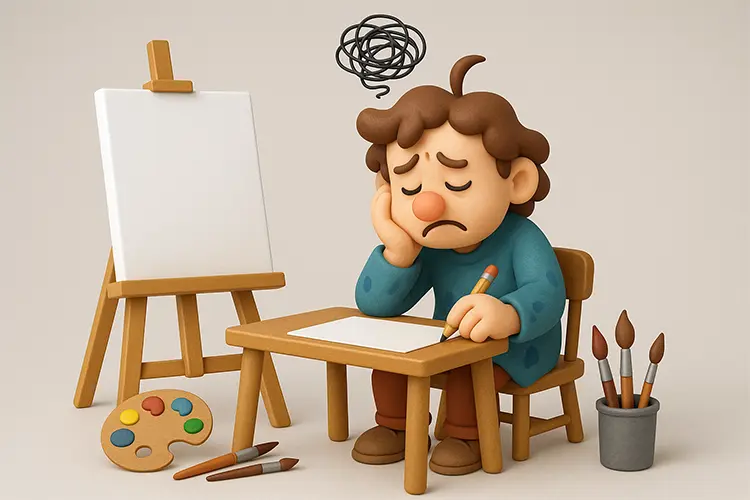 3D characters inspired by Artist Life