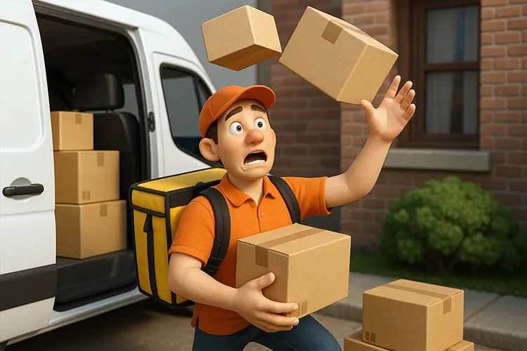 3D characters inspired by Delivery Worker Stories