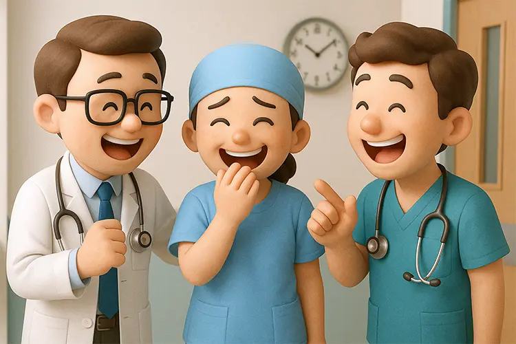 3D characters inspired by Healthcare Worker Stories