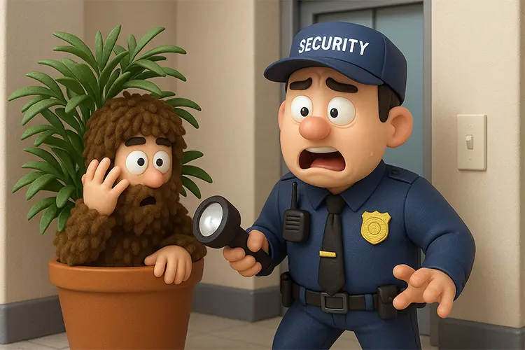 3D characters inspired by Security Guard Stories
