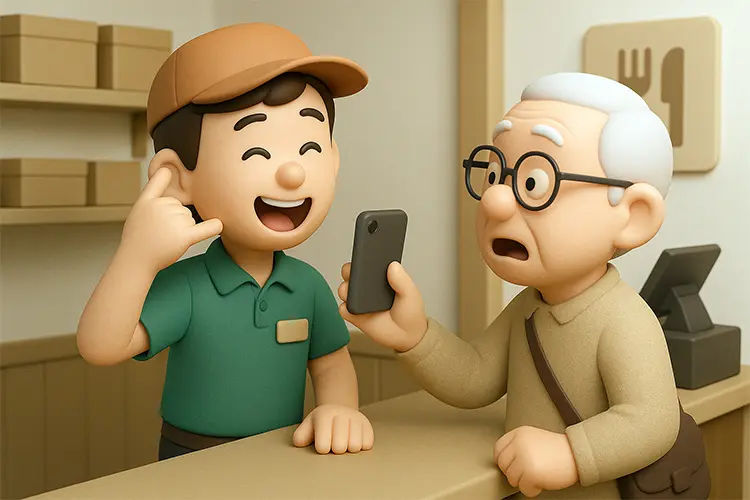 3D characters inspired by Service Industry Stories