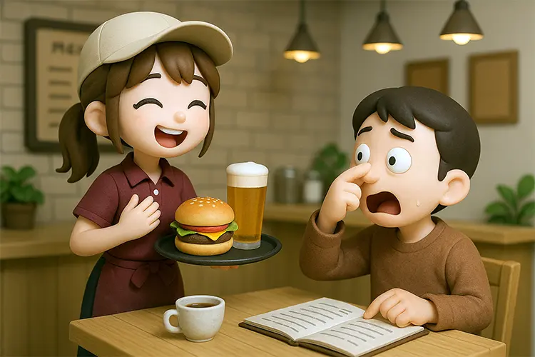 3D characters inspired by Waiter/Waitress Stories
