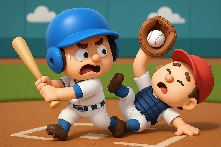3D characters inspired by Funny Baseball Stories & Things Only Fans and Players Understand