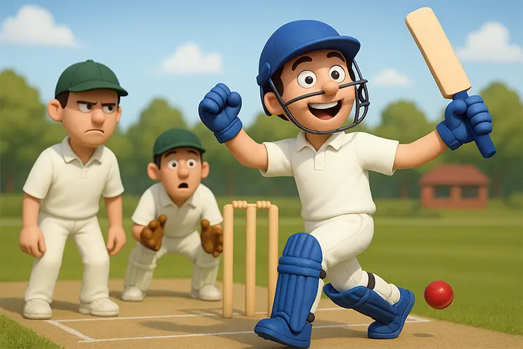 3D characters inspired by Cricket: Relatable Moments & Funny Stories Only Players Get